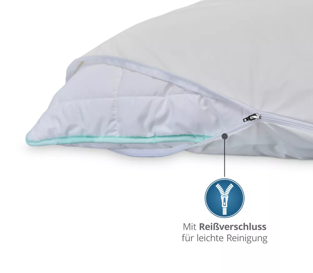 wasserdichter Inkontinenz Bettdeckenbezug abwischbar in weiß