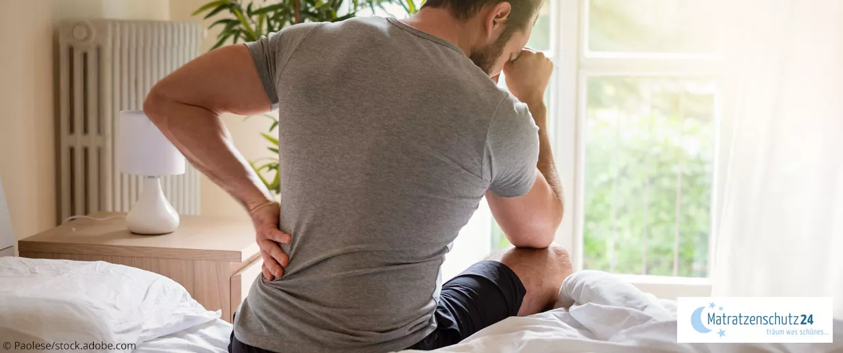 Welche Matratze bei Rückenschmerzen? - Top-Kriterien (Härtegrad & Co.)