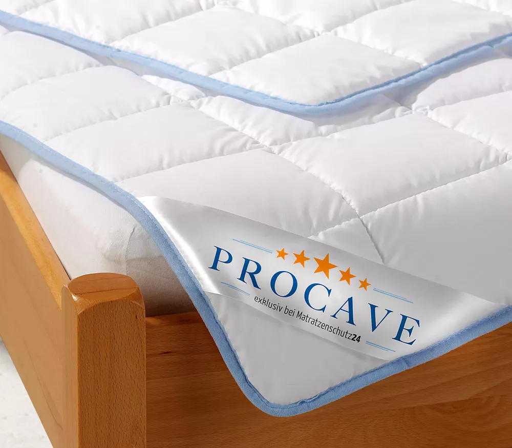 PROCAVE TopCool kochfeste Qualitäts-Sommerbettdecke für den Sommer Matratzenschutz24